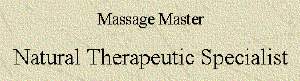 Massage Master - Ross A. Scott